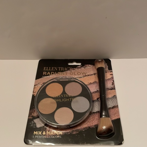 ELLEN TRACY Radiant Glow highlighter & duo ended brush. Mix & Match 5 colors - Picture 6 of 17
